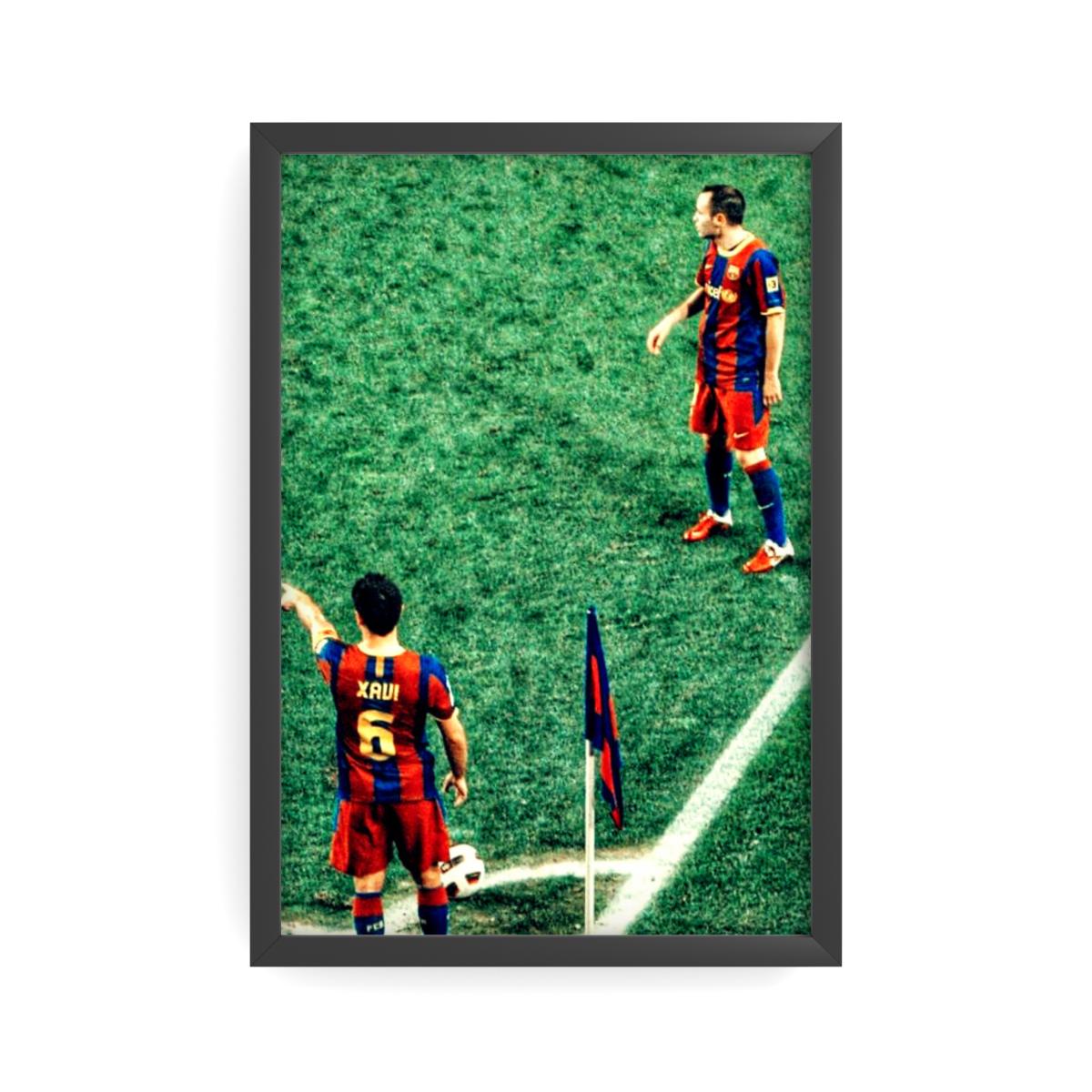 Tablou Xavi x Iniesta